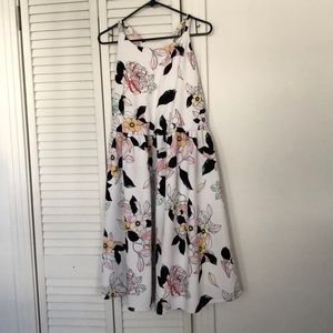 Torrid floral halter neck dress size 3X